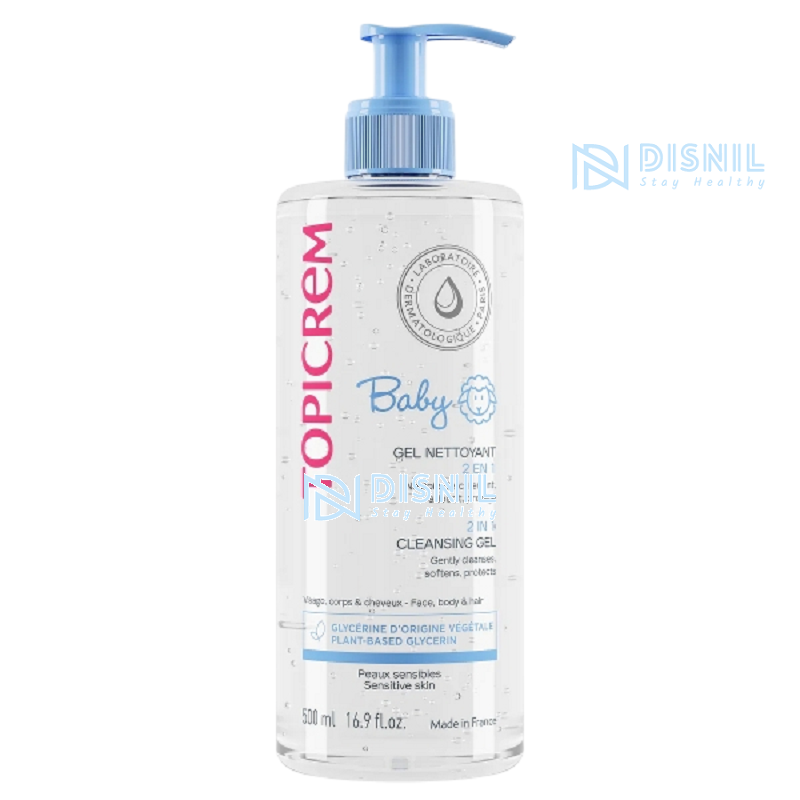 TOPICREM Baby 2 in 1 Cleansing Gel 500 ml