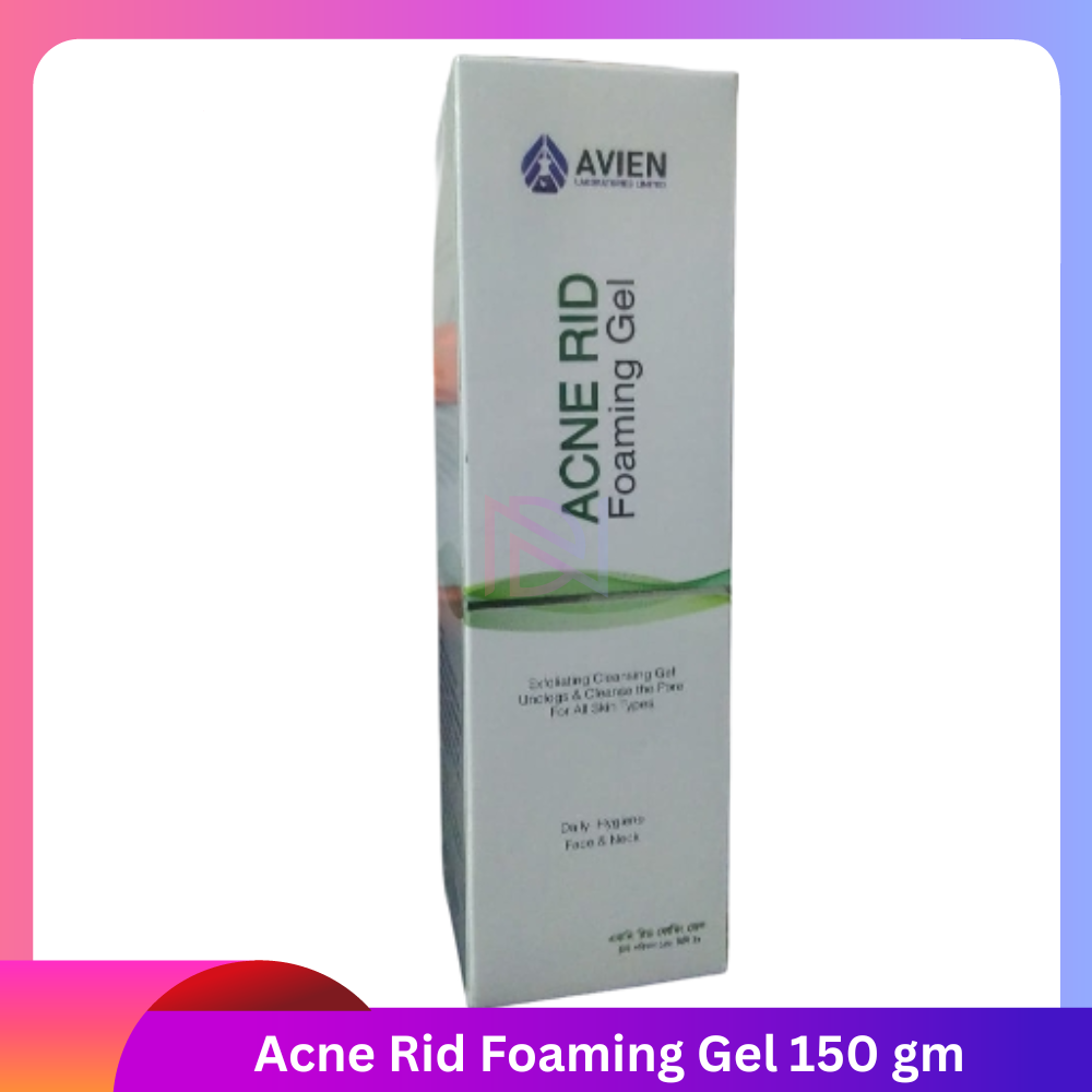 Acne Rid Foaming Gel 150 gm