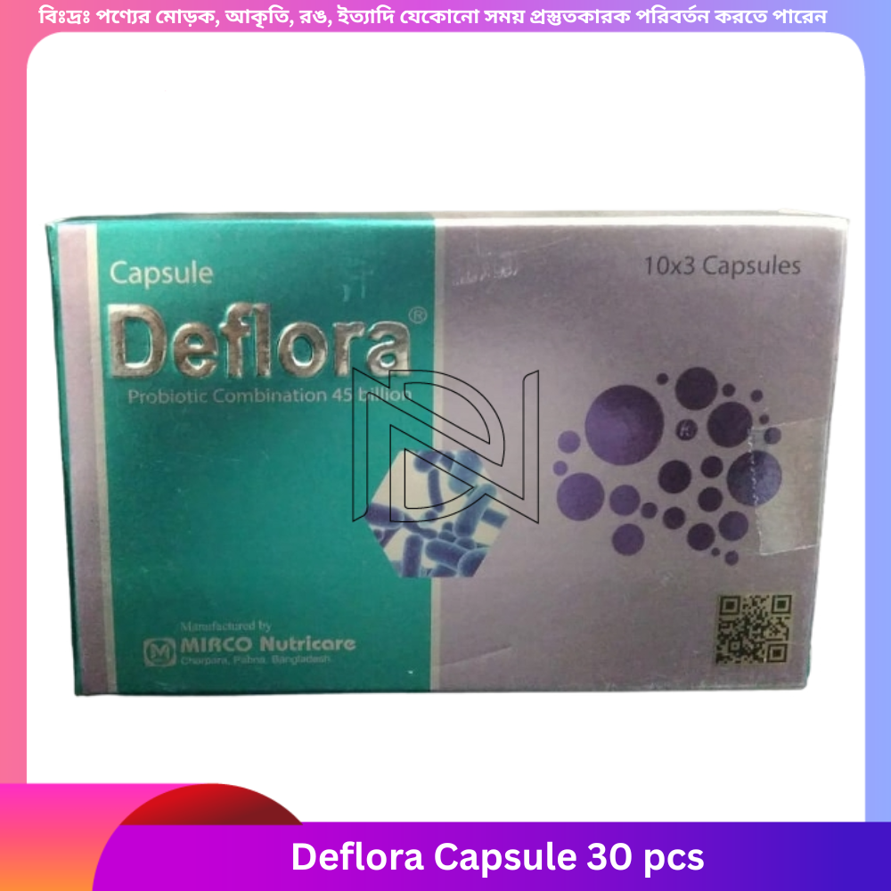 Deflora Capsule 30 pcs