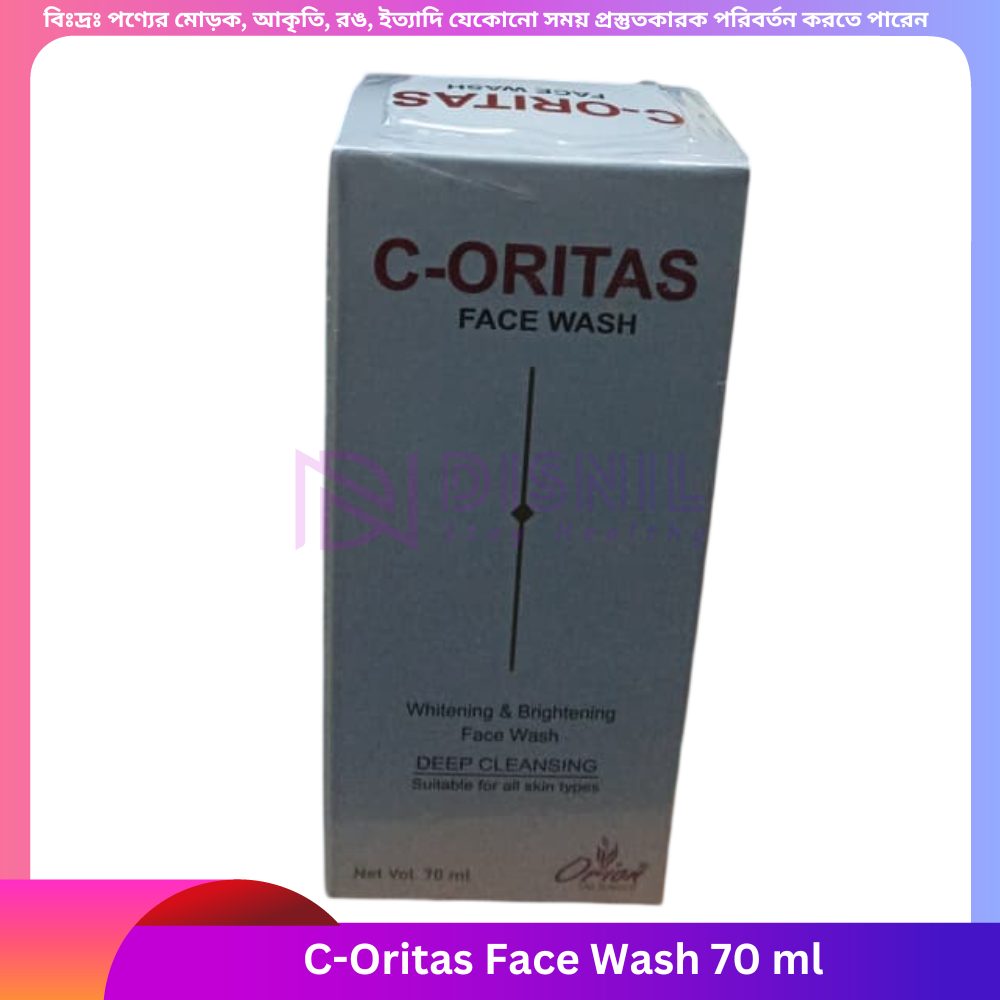 C-Oritas Face Wash 70 ml