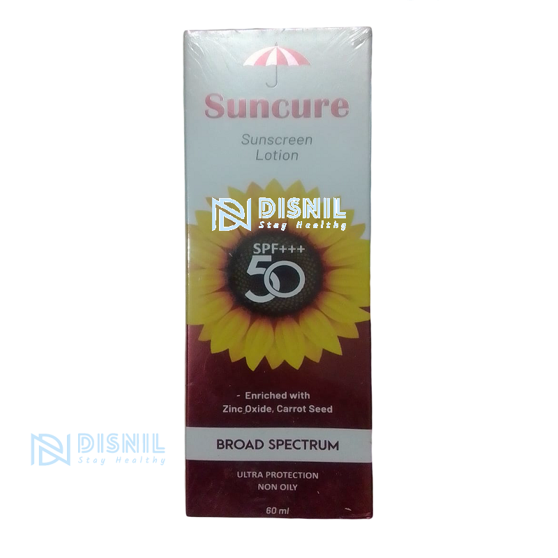 Suncure Sunscreen Lotion SPF 50+ 60 ml