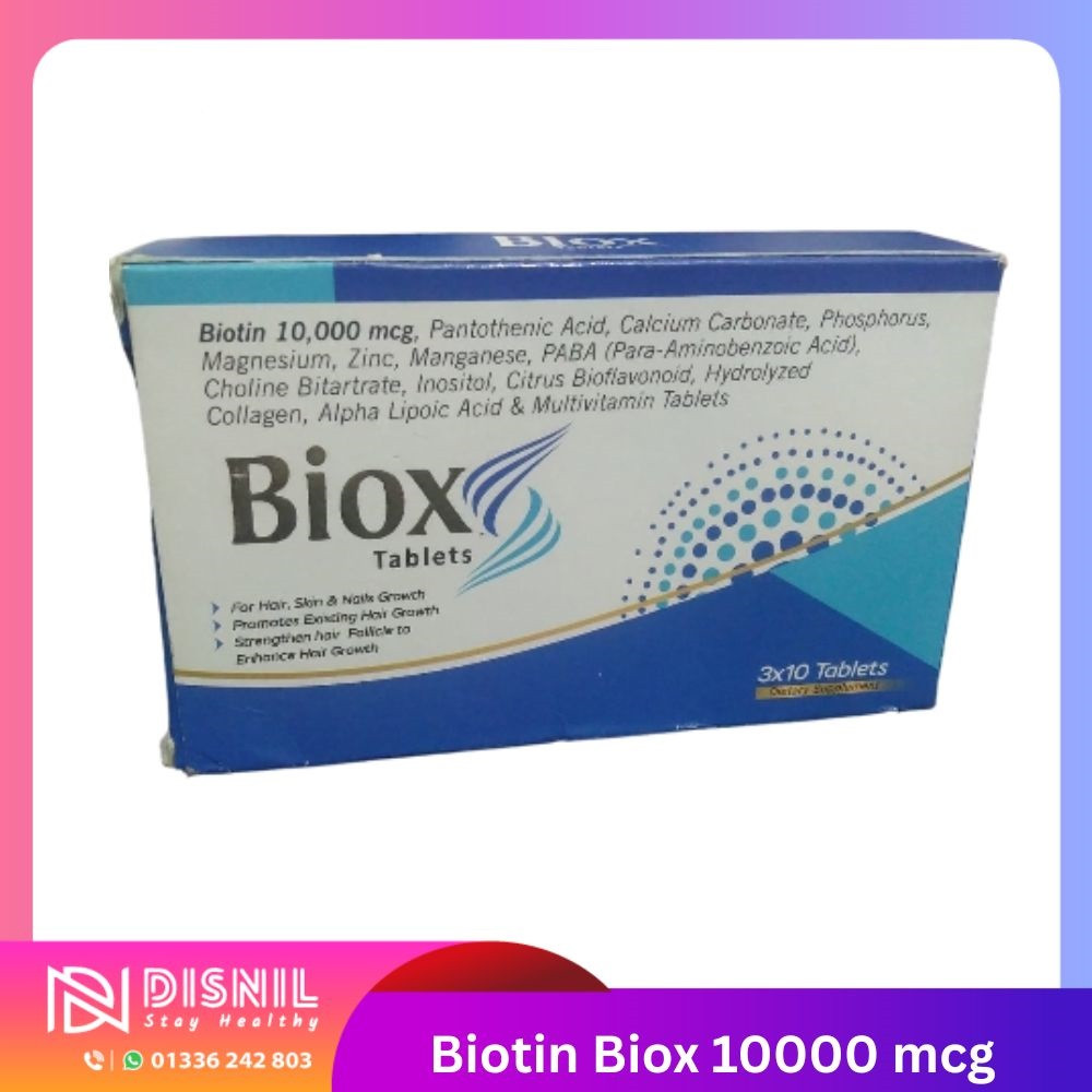 Biox 10000 mcg Tablet 30 pcs
