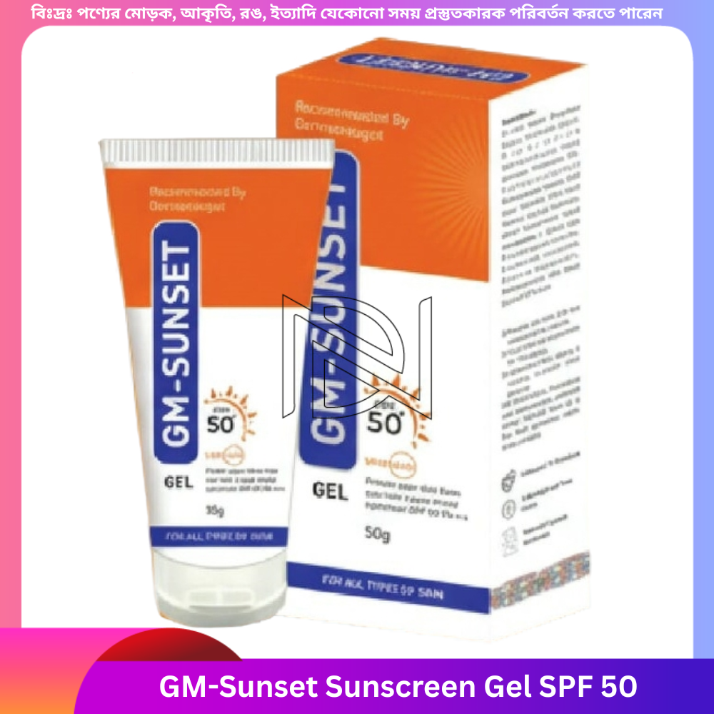 GM-Sunset Sunscreen Gel SPF 50 50 gm