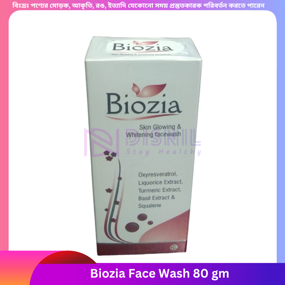 Biozia Face Wash 80 gm
