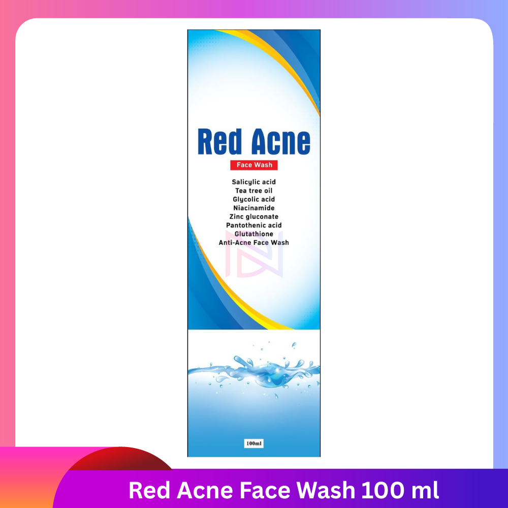 Red Acne Face Wash 100 ml